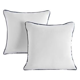 VEVOR 20 x 20 in Throw Pillow Inserts, Set of 2, Firm and Fluffy Decorative Down Alternative Pillows with Polyester Fiber
