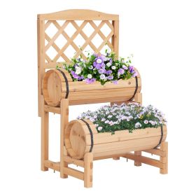 PPL Outdoor Planter Raised Garden Bed - Planter Boxes Outdoor, Herb Garden Planter Outdoor, Planters for Outdoor Plants